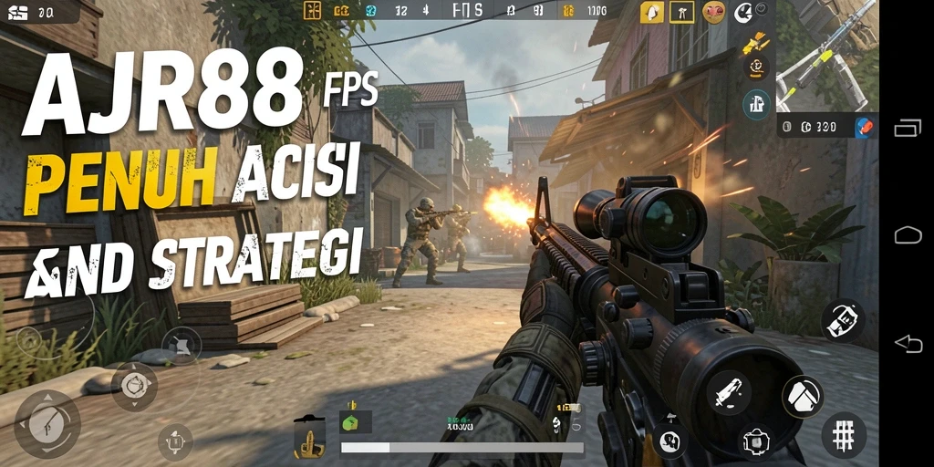 Tangkapan layar gameplay AJR88 dengan pertempuran mendebarkan.
