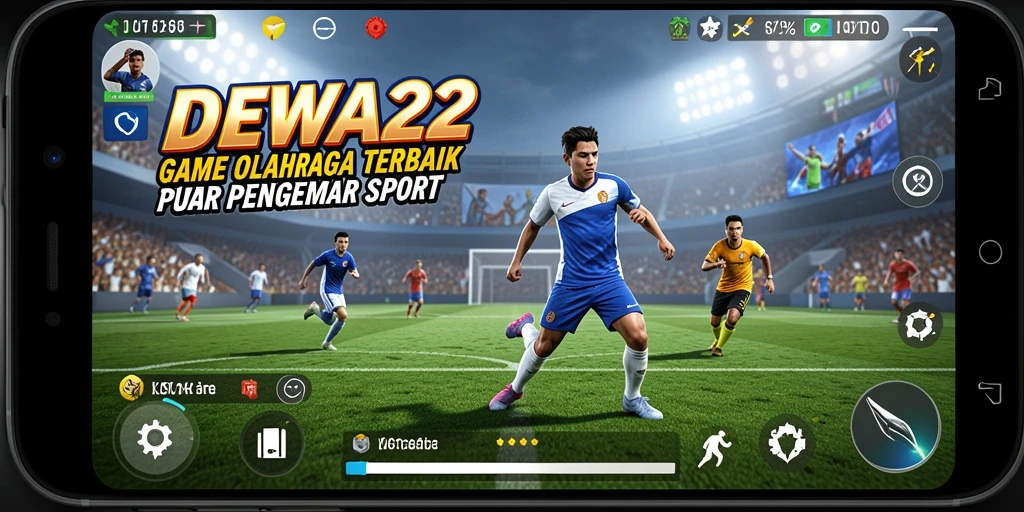 Screenshot gameplay DEWA22 yang menampilkan aksi seru dalam olahraga.