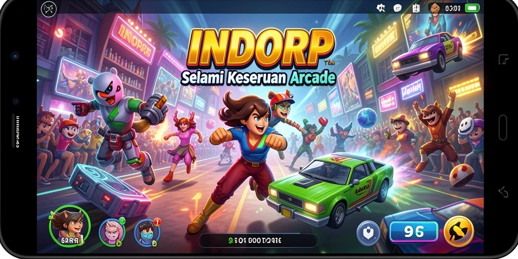 Tampilan gameplay INDORP yang menarik dan penuh aksi.