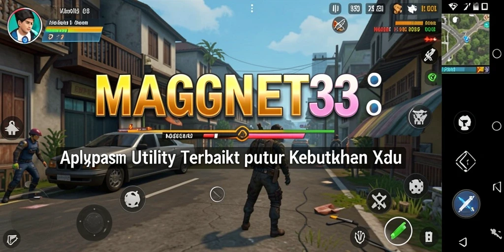 Tampilan antarmuka utama MAGNET33 yang ramah pengguna.