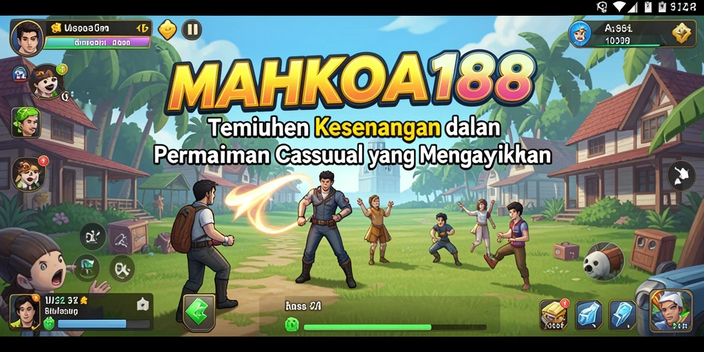 Tampilan menarik dari gameplay MAHKOTA188 yang menghibur dan seru.