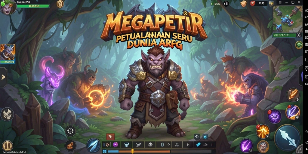 Tangkapan layar gameplay epik dari MEGAPETIR dalam aksi.