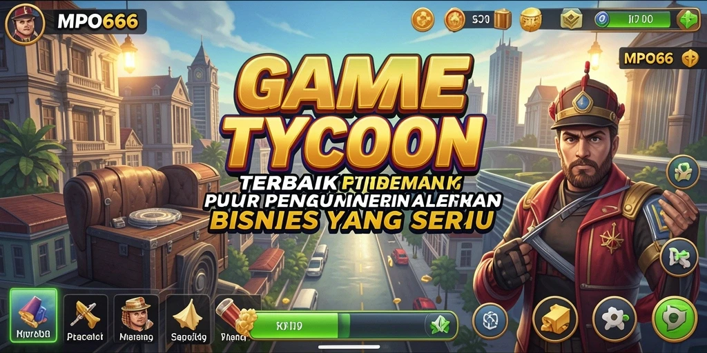 Screenshot MPO666 menampilkan pengelolaan bisnis yang seru dan interaktif.
