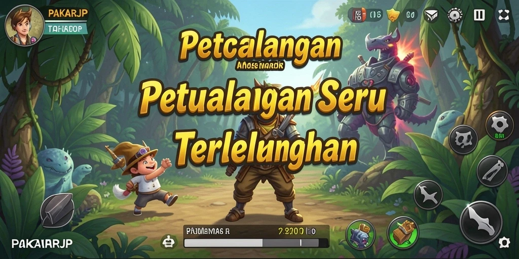 Screenshot Gameplay PAKARJP yang seru dan penuh aksi.