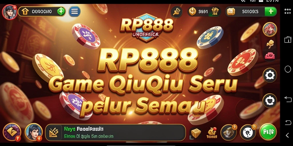 Tampilan gameplay QiuQiu yang seru dan menantang.