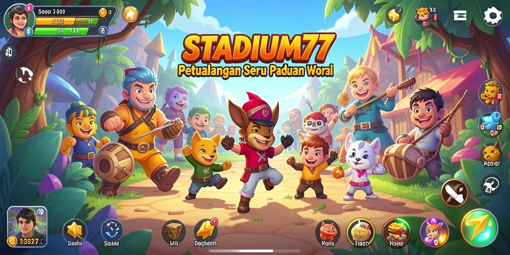 Tampilan menarik dengan gameplay Match-3 yang seru.